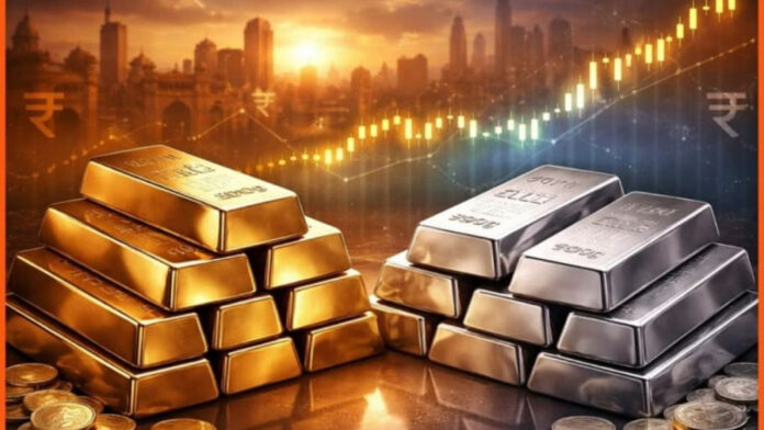 औंधे मुंह गिरे सोना-चांदी के दाम, चांदी ₹2.03 लाख पर फिसली, सोना ₹1.44 लाख के स्तर पर आया