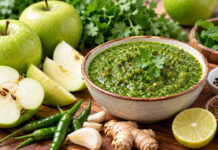 Green Apple Chutney: हरे सेब की खट्टी-मीठी चटनी से बढ़ाएं खाने का स्वाद, मिनटों में करें तैयार