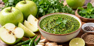 Green Apple Chutney: हरे सेब की खट्टी-मीठी चटनी से बढ़ाएं खाने का स्वाद, मिनटों में करें तैयार