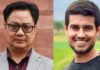लंदन प्रदर्शन में पाकिस्तानी झंडे के साथ कांग्रेस का झंडा? किरेन रिजिजू ने ध्रुव राठी का भी किया जिक्र