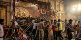 कोलकाता भगदड़: ‘बेस्ट ऑफ द बेस्ट’ अवॉर्ड जीतने वाले चोरबागान पंडाल में हादसा, 19 की मौत