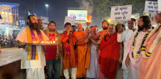 हर हिंदू के घर में जलेगा श्रीकृष्ण जन्मभूमि मुक्ति का संकल्प दीप