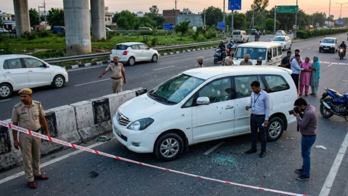 लुधियाना में पूर्व सरपंच की दिनदहाड़े हत्या, जमीन से घर लौटते वक्त बाइक सवार हमलावरों ने कार को बनाया निशाना