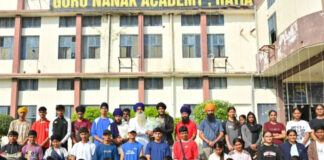 गुरु नानक डिफेंस एवं स्पोर्ट्स अकैडमी रतिया में 10वीं राष्ट्रीय गतका चैंपियनशिप का आगाज, 15 से 17 अक्टूबर होंगे गतका खेल के मुकाबले