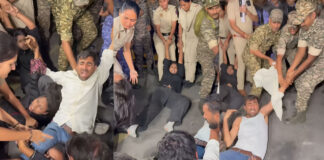 CJP के तिरंगा मार्च से पहले आधी रात में हुआ जमकर ड्रामा, संसद मार्ग थाने के बाहर NSUI ने किया जमकर प्रदर्शन