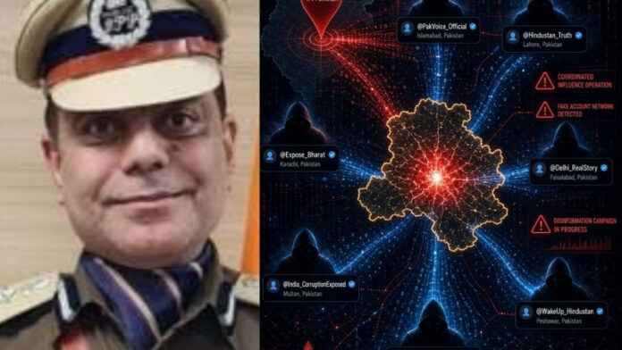 पाकिस्तानी हैंडल्स से दिल्ली में दुष्प्रचार की साजिश! एक आईपी पता पाकिस्तान का निकला
