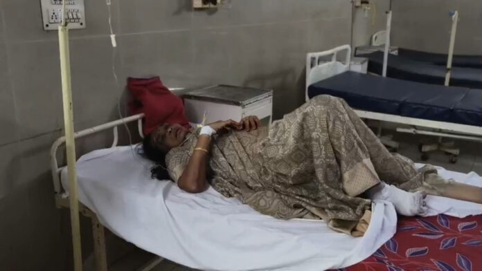 बाइक की टक्कर से महिला श्रद्धालु की मौत