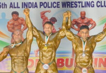 पहली बार अखिल भारतीय पुलिस बॉडी बिल्डिंग प्रतियोगिता में उतरी दिल्ली पुलिस ओवरऑल विजेता ट्रॉफी पर जमाया कब्जा