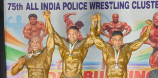 पहली बार अखिल भारतीय पुलिस बॉडी बिल्डिंग प्रतियोगिता में उतरी दिल्ली पुलिस ओवरऑल विजेता ट्रॉफी पर जमाया कब्जा