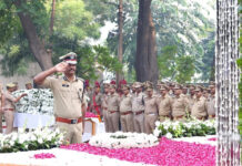 गाजियाबाद में पुलिस स्मृति दिवस पर शहीदों को नमन, पुलिस आयुक्त जे. रविंद्र गौड़ ने दी श्रद्धांजलि