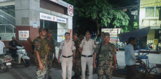 रात के अंधेरे में खाकी का पहरा, अपराधियों की हर चाल पर पुलिस का शिकंजा