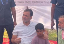 वोटर लिस्ट से नाम कटने की शिकायतों के बीच त्रिलोकपुरी पहुंचे राहुल गांधी