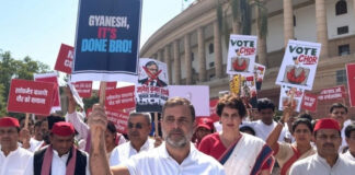 विरोध प्रदर्शन के बीच अखिलेश यादव को पुलिस ने हिरासत में लिया, पकड़े गए कई दिग्गज नेता, राहुल गांधी कहां?
