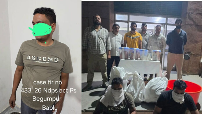 नशे के सौदागरों पर रोहिणी पुलिस का ‘ऑपरेशन वार’, 6.275 किलो ताजा तैयार हेरोइन बरामद