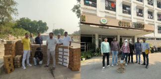 रोहिणी पुलिस का ‘ऑपरेशन प्रहार’: अवैध शराब के कारोबार पर करारा वार, 3,650 पव्वे बरामद