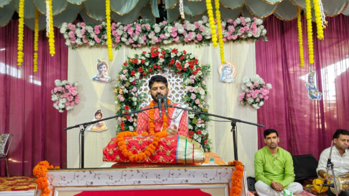 श्रीमद् भागवत कथा श्रवण से व्यक्ति भव सागर से पार हो जाता है, आचार्य श्री राम सेवक शास्त्री