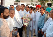 हरियाणा व्यापारी कल्याण बोर्ड के चेयरमैन राजेश ठकराल ने मार्केट कमेटी कार्यालय में सुनी व्यापारियों की समस्याएं