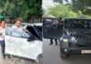 काली फिल्म पर ट्रैफिक पुलिस का बड़ा वार, 3,079 गाड़ियों पर कार्रवाई