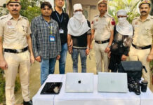 आनंद विहार रेलवे स्टेशन पुलिस की बड़ी कामयाबी, दो आरोपी गिरफ्तार, दो लैपटॉप, एक एप्पल आईपैड और कैनन कैमरा बरामद