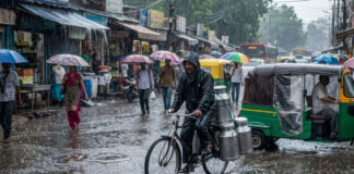 Weather Update: 13 राज्यों में भारी बारिश और आंधी का अलर्ट, दिल्ली-UP में कैसा रहेगा मौसम?